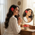 FLOR DE MAGA ROJA