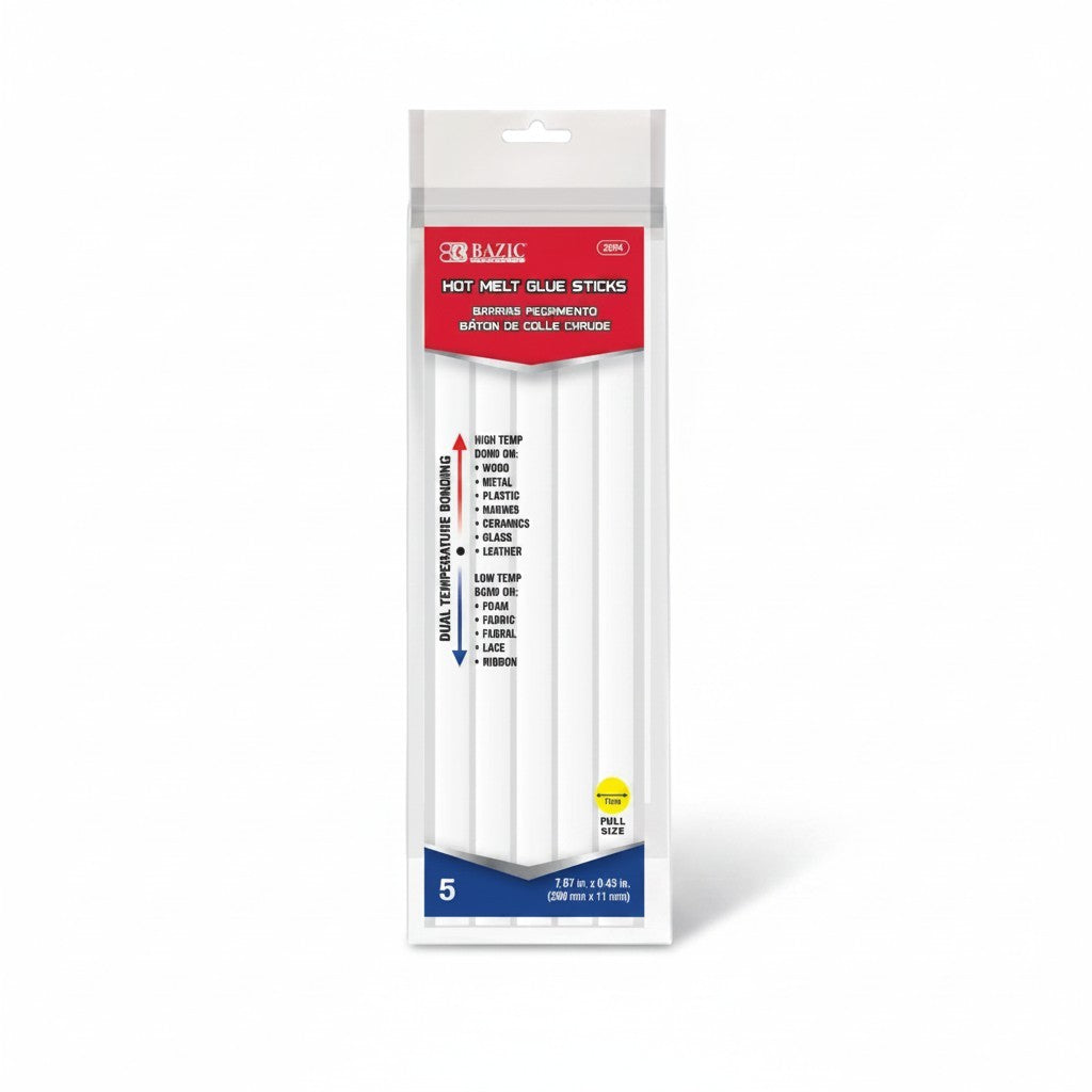 Dual Temp. Full Size Hot Melt Glue Sticks