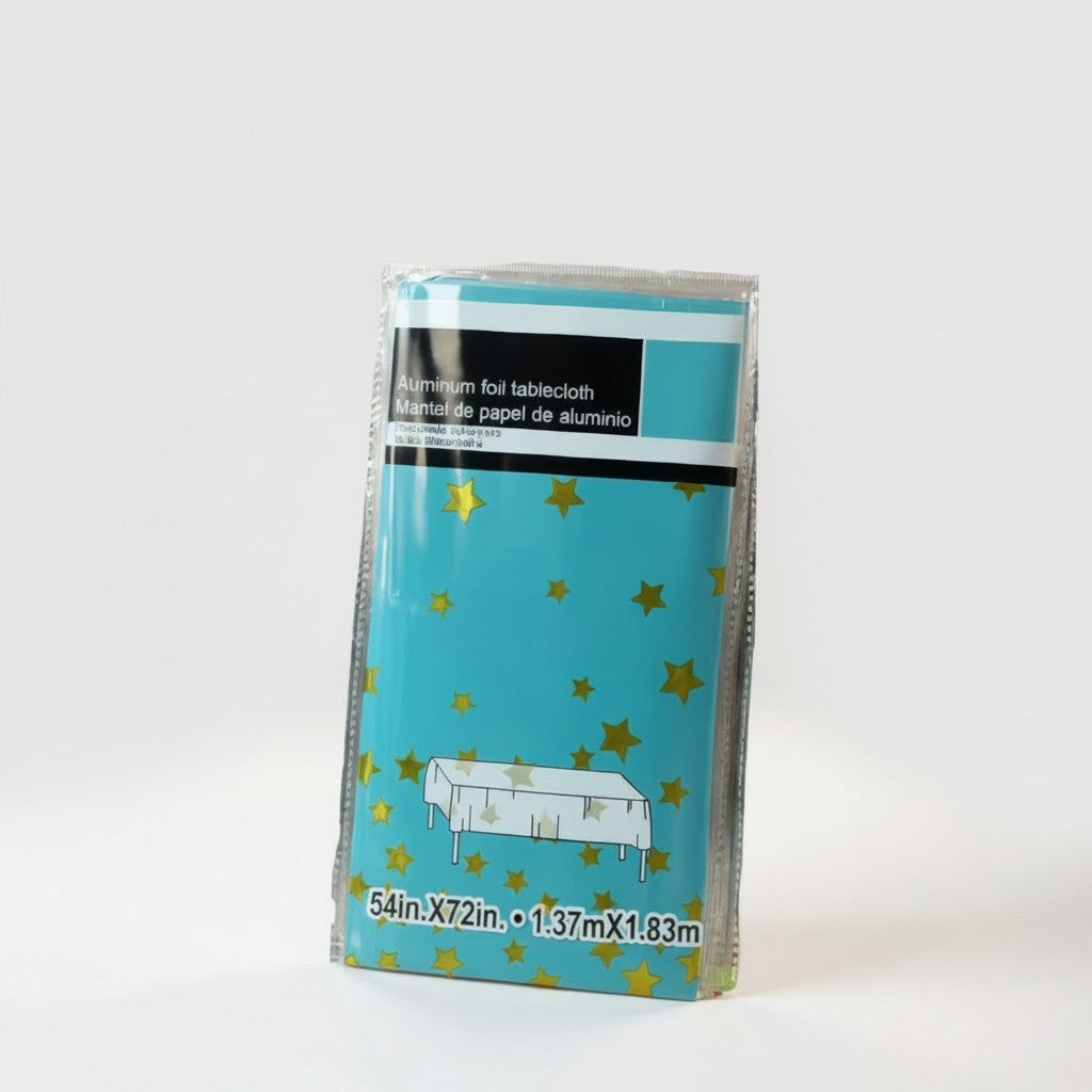 Mantel Azul con Estrellas