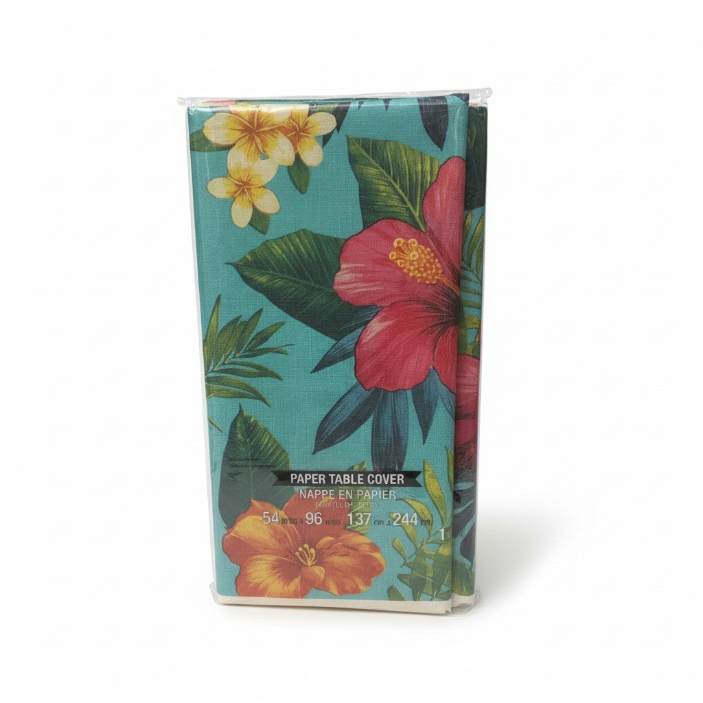 Mantel de Papel con flores