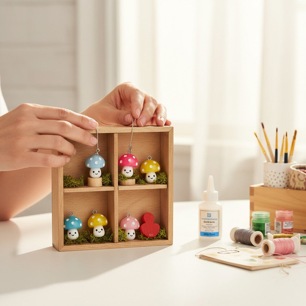 Mushroom charms