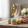 Número Decorativo #5 para Pastel