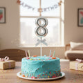 Número Decorativo #8 para Pastel