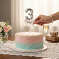 Número Decorativo #3 para Pastel