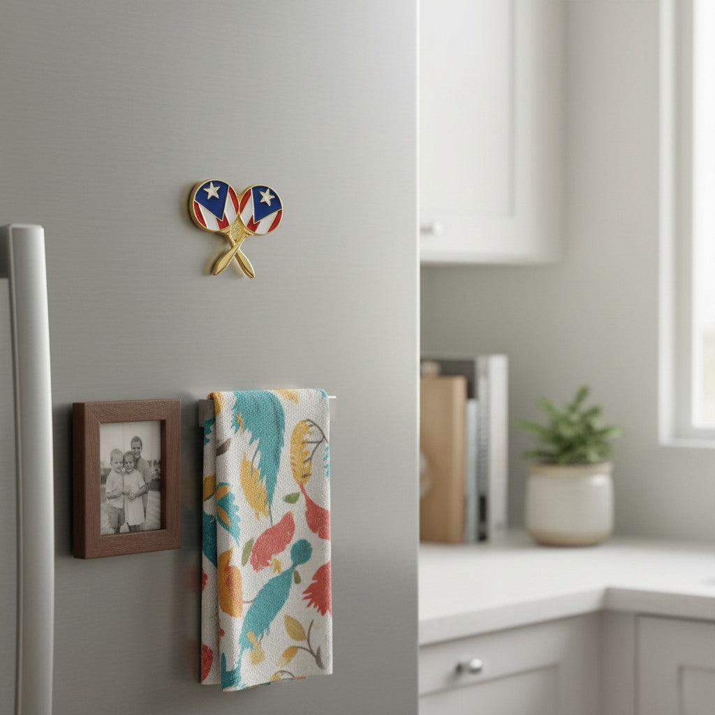 Imán decorativo maracas PR