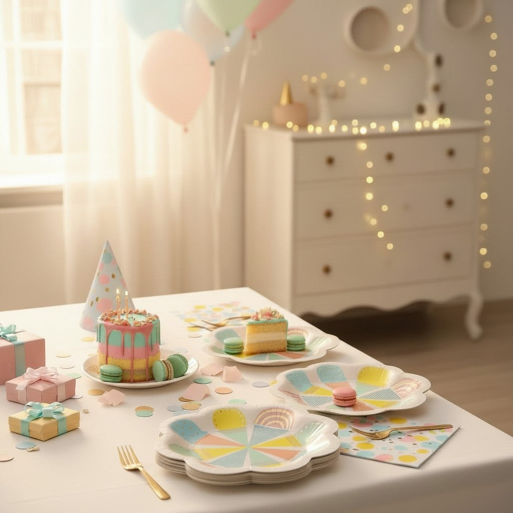 Platos Desechables de Helados