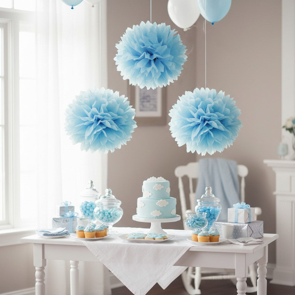 Poms-Poms de Papel