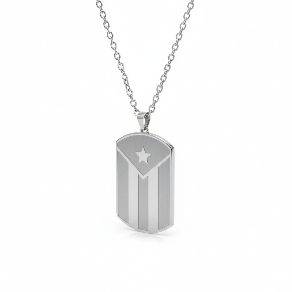 Collar Bandera Stainless Steel