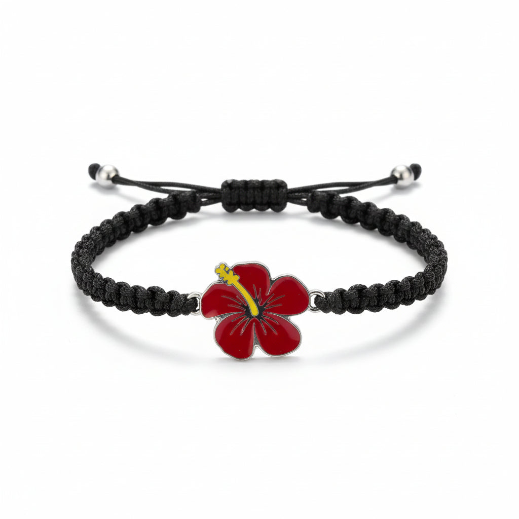 Pulsera Flor de Maga / Negra