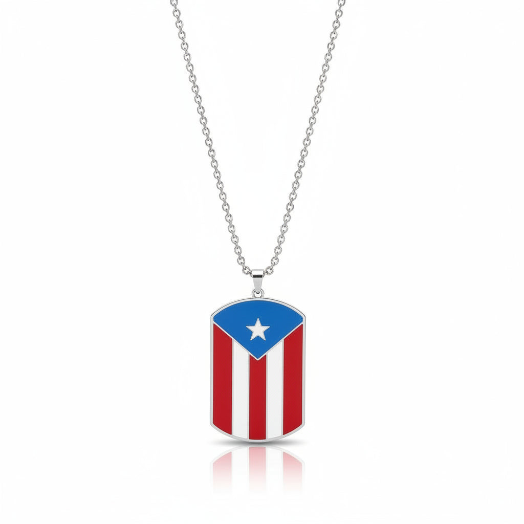 Collar Bandera Stainless Steel