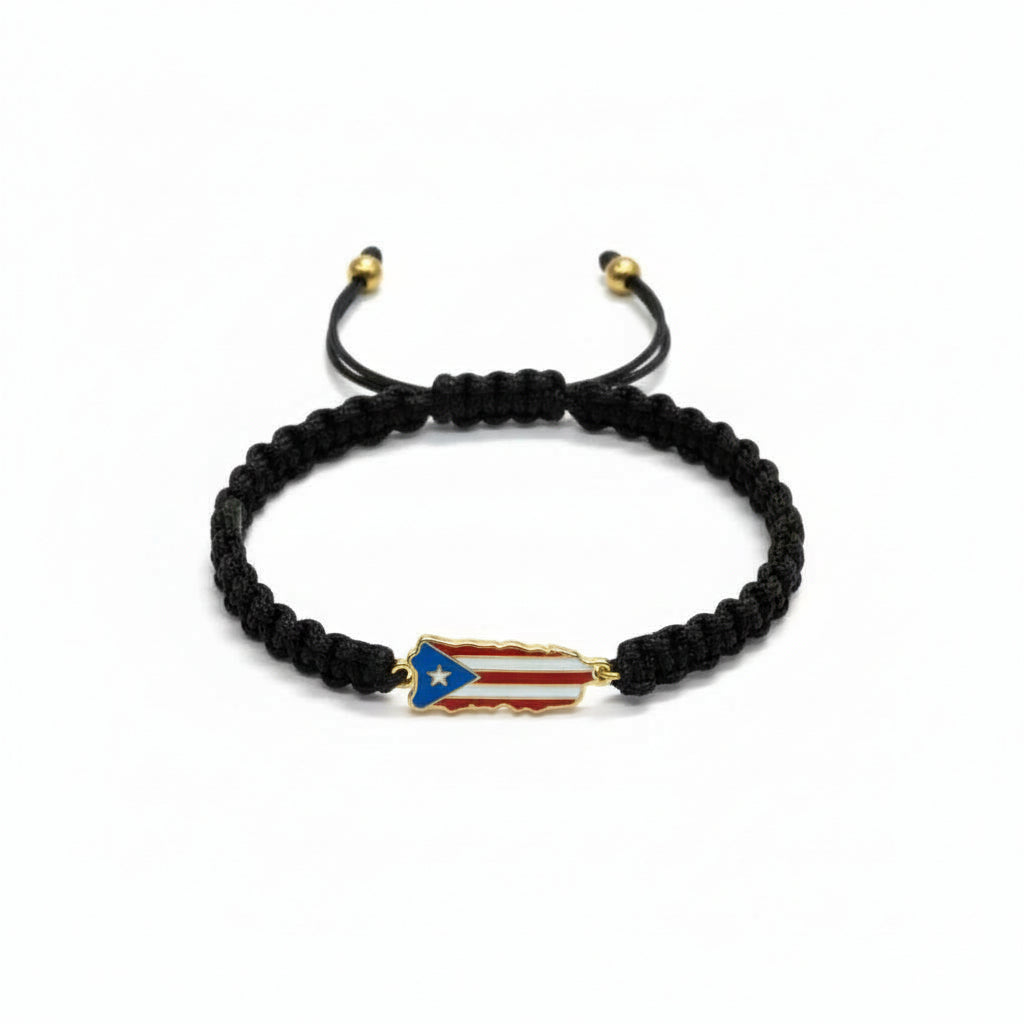 Pulsera de Puerto Rico / Negra