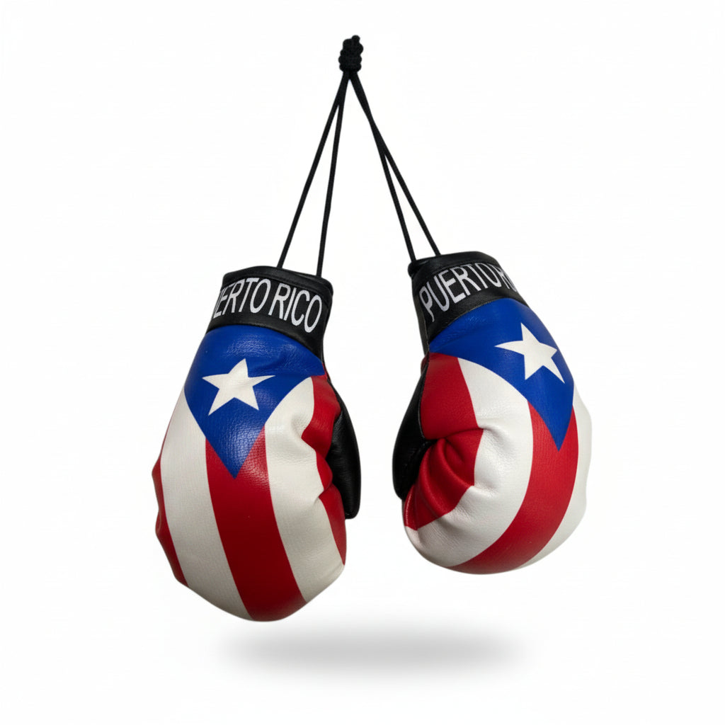 Mini Guantes Decorativos de Puerto Rico