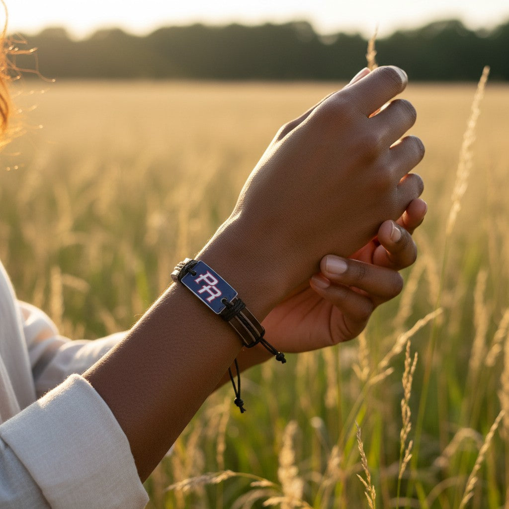 Pulsera Puerto Rico / Azul