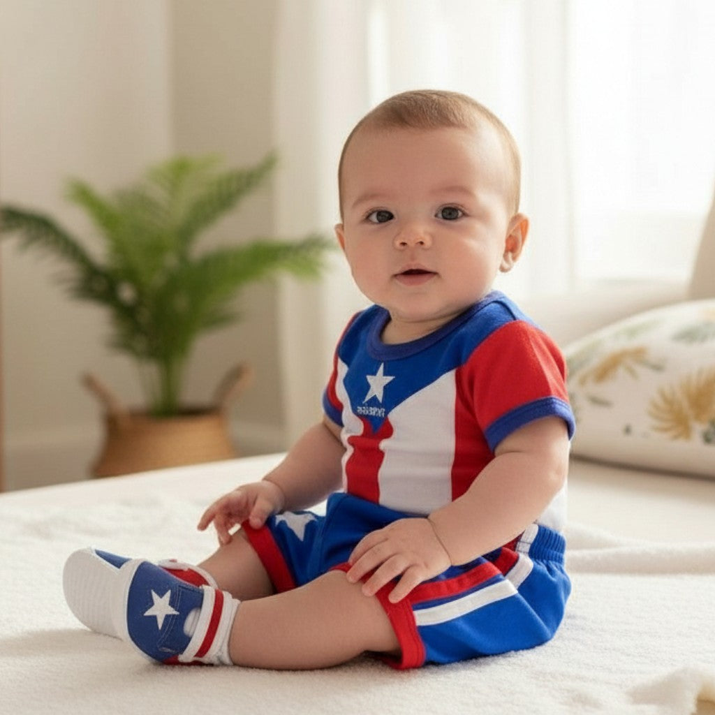 Set de Bebé / Bandera de Puerto Rico