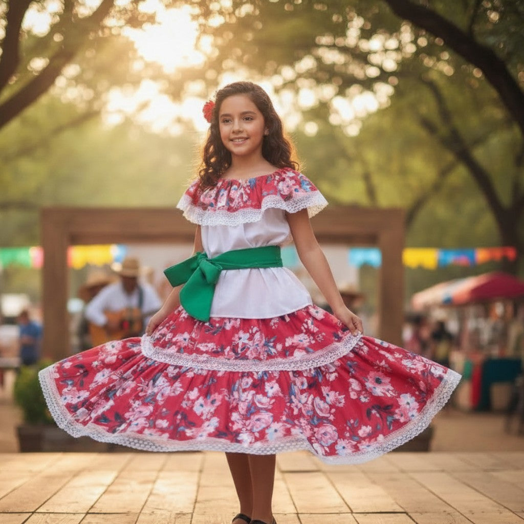 Set de Jibarita / Flores