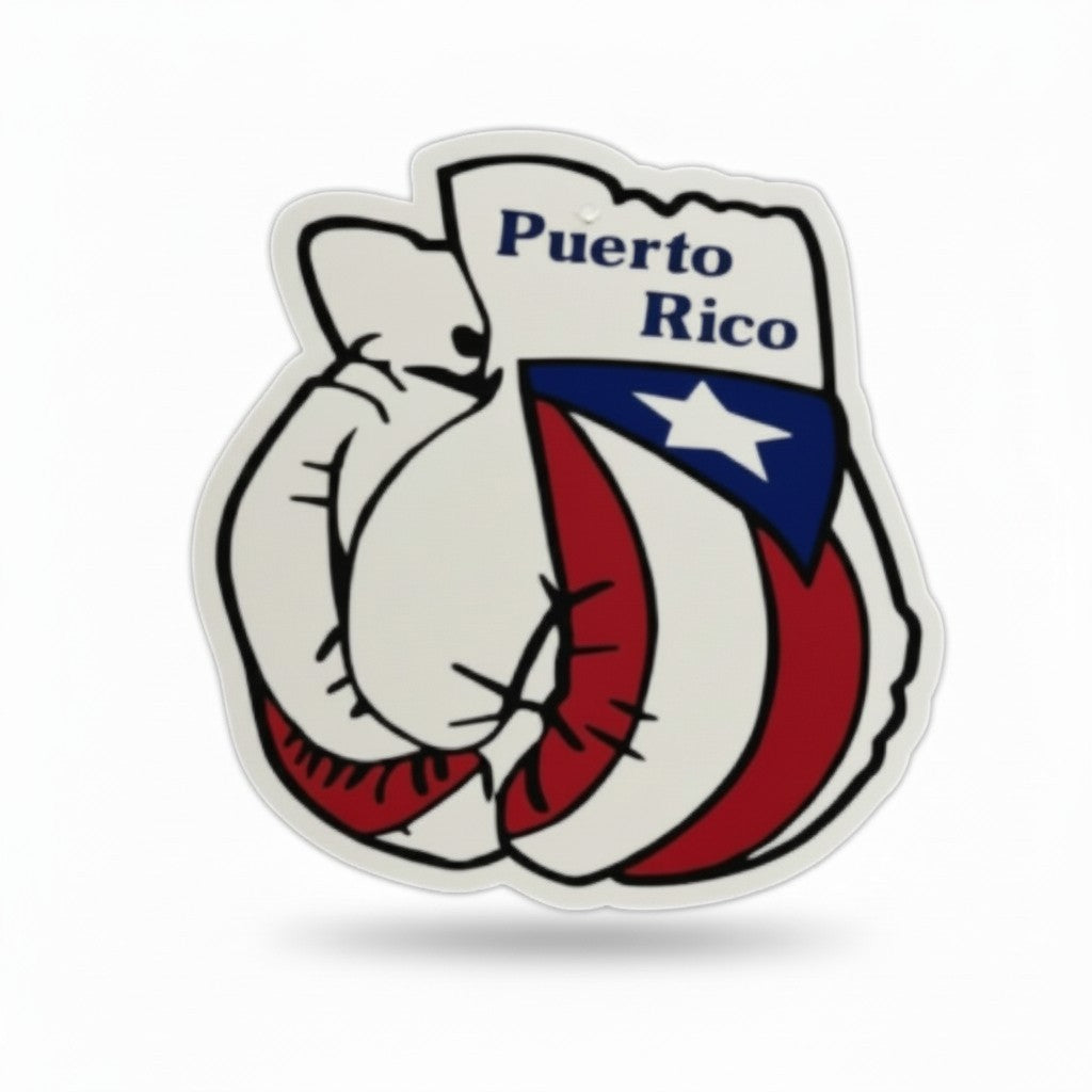 Sticker Guantes de Boxeo P.R.