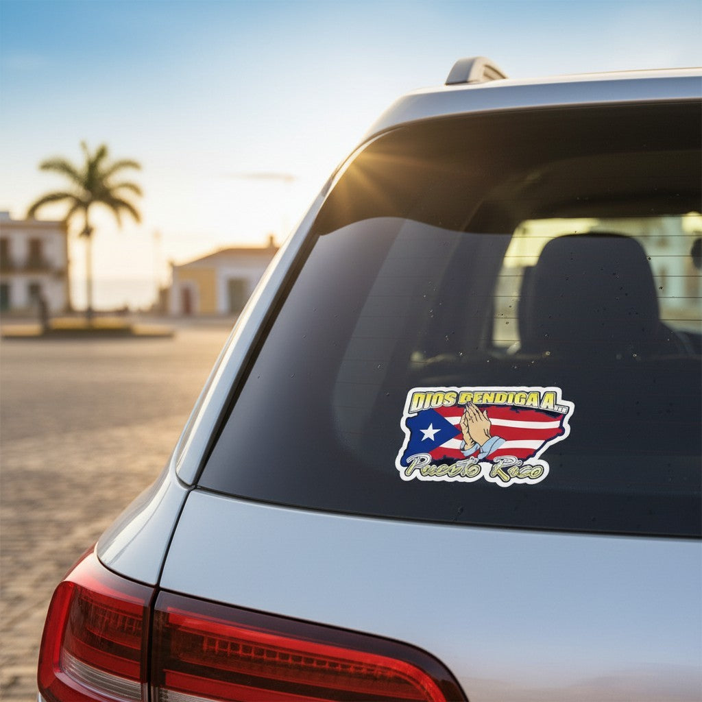 Stickers de Bandera de P.R.