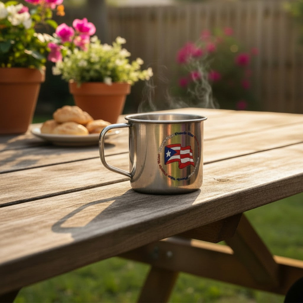 Taza con Bandera de Puerto Rico