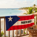 Toalla con la Bandera de Puerto Rico