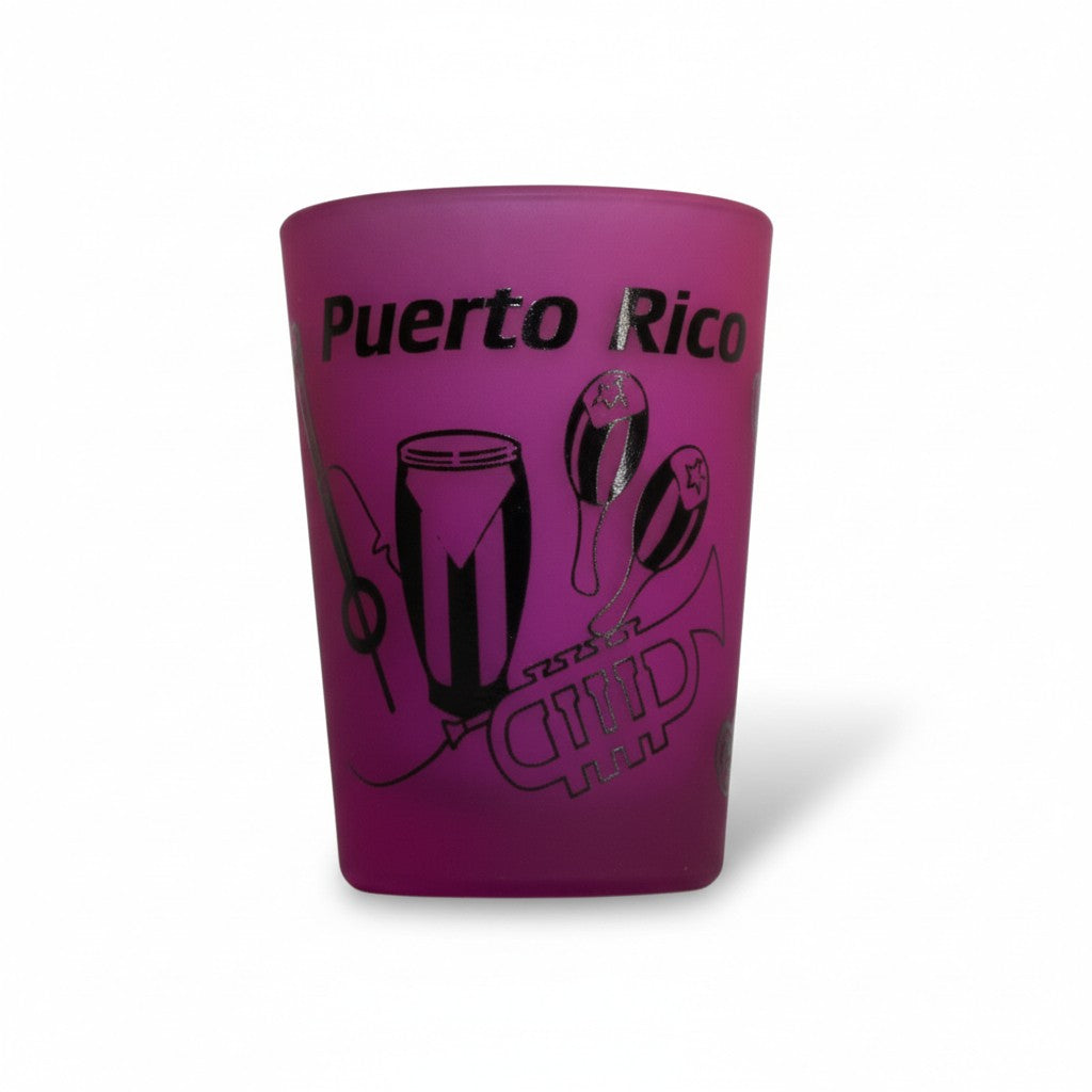 Vaso de Shot Puerto Rico / Violeta