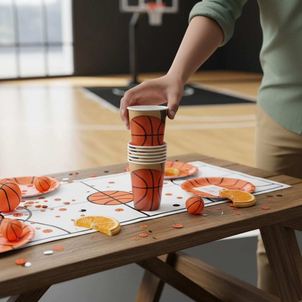 Vasos Desechables / Baloncesto