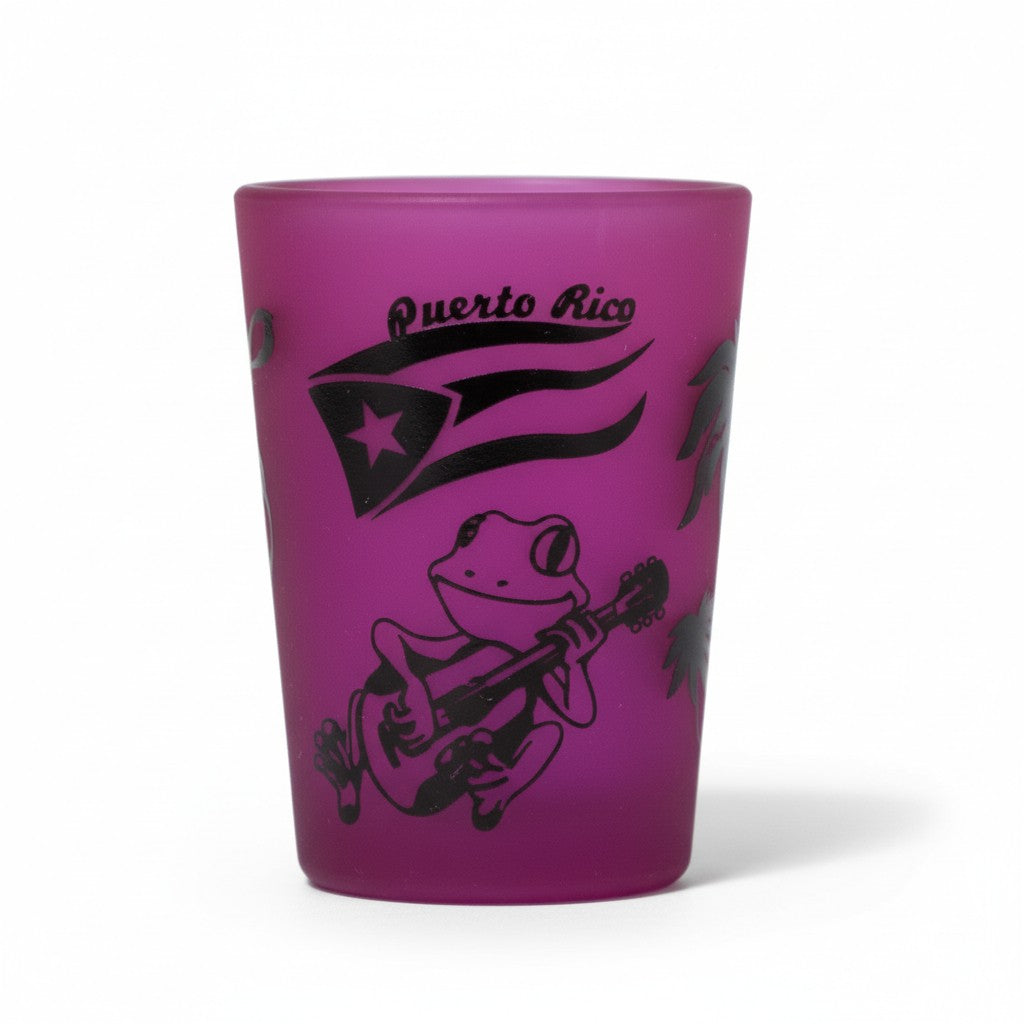 Vaso de Shot Puerto Rico / Violeta