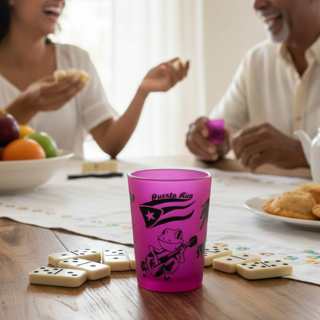 Vaso de Shot Puerto Rico / Violeta